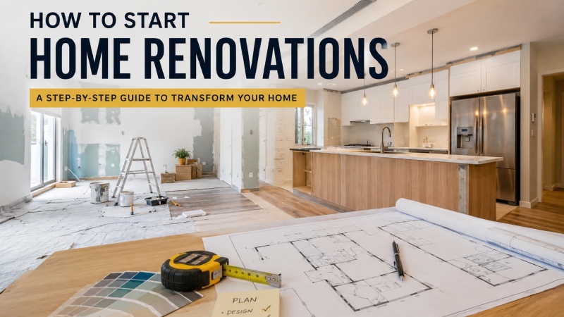 How to Start Home Renovations