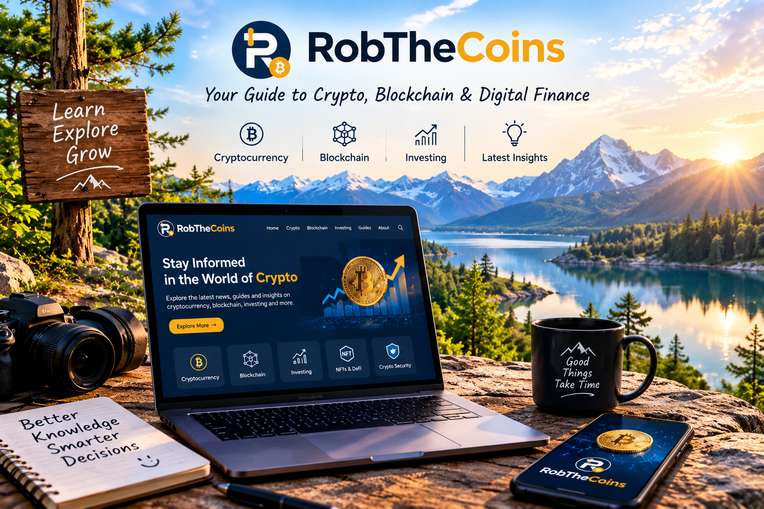 About RobTheCoins: Crypto & Blockchain